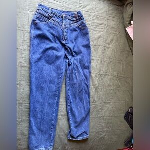 Rockies Women's Straight Leg Blue Jeans